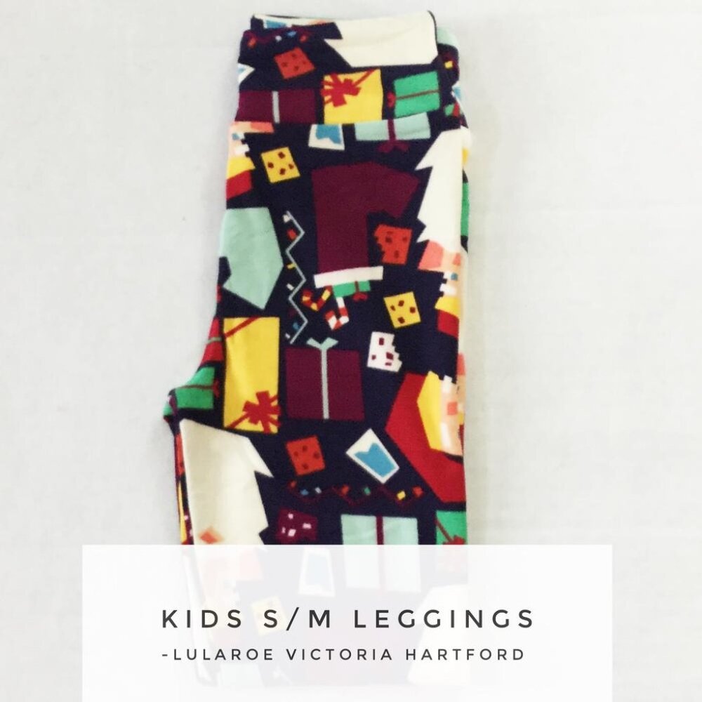 LuLaRoe Holiday Kids Leggings